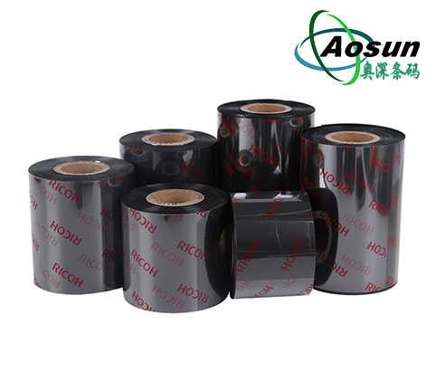 RICOHB120HS理光B120HS全树脂碳带40~110cm300m覆膜碳带条码纸